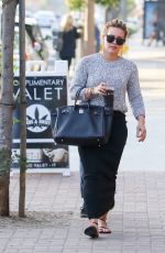 HILARY DUFF Out for Lunch in Studio City 11/16/2016