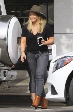 HILARY DUFF Out for Lunch in West Hollywood 11/15/2016