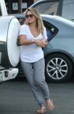 HILARY DUFF Out in Studio City 11/09/2016