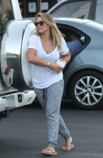 HILARY DUFF Out in Studio City 11/09/2016