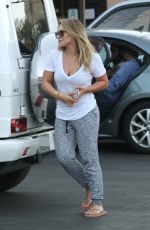 HILARY DUFF Out in Studio City 11/09/2016
