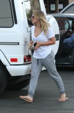HILARY DUFF Out in Studio City 11/09/2016