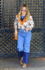 HILARY DUFF Out Shopping in Beverly Hills 11/22/2016