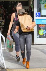 HILARY DUFF Shopping for Pet Supplies in West Hollywood 11/15/2016