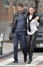 HILARY SWANK Out for Lunch in New York 11/17/2016