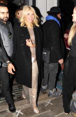 HOLLY WILLOGHBY Leaves Groucho Club in London 11/25/2016