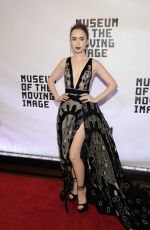 LILY COLLINS at Museum of the Moving Image 30th Annual Salute in New York 11/02/2016