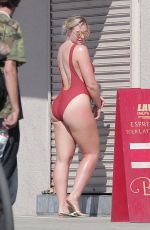 ISKRA LAWRENCE in Bikini on the Set of a Photoshoot in Venice Beach 11/02/2016