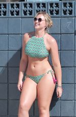 ISKRA LAWRENCE in Bikini on the Set of a Photoshoot in Venice Beach 11/02/2016