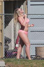 ISKRA LAWRENCE in Bikini on the Set of a Photoshoot in Venice Beach 11/02/2016