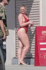 ISKRA LAWRENCE in Bikini on the Set of a Photoshoot in Venice Beach 11/02/2016