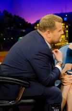 JESSICA CHASTAIN on the Set of The Late Late Show with James Corden 11/17/2016