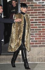 KATY PERRY Arrives at Late Show with Stephen Colbert 11/07/2016