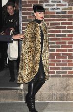 KATY PERRY Arrives at Late Show with Stephen Colbert 11/07/2016