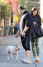 IRINA SHAYK and Jason Walsh Out in West Hollywood 11/21/2016 