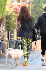 IRINA SHAYK and Jason Walsh Out in West Hollywood 11/21/2016 