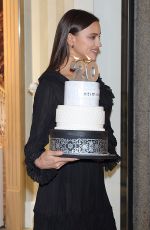 IRINA SHAYK at Intimissimi 20th Years Anniversary Photocall in Madrid 11/17/2016