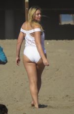 ISKRA LAWRENCE at Swimwear and Bikini Photoshoot in Santa Monica 11/01/2016