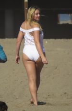 ISKRA LAWRENCE at Swimwear and Bikini Photoshoot in Santa Monica 11/01/2016
