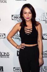 JANEL PARRISH at Cruel Intentions: The Musical Press Night in Los Angeles 11/18/2016