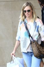 JANUARY JONES Shopping at The Grove in Los Angeles 11/19/2016