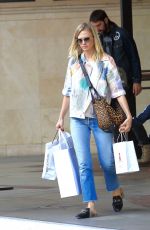 JANUARY JONES Shopping at The Grove in Los Angeles 11/19/2016