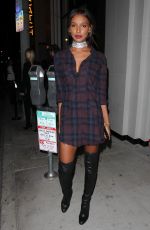 JASMINE TOOKES at Catch LA in West Hollywood 11/11/2016