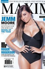 JEMM MOORE in Maxim Magazine, Australia Nnovember 2016 Issue