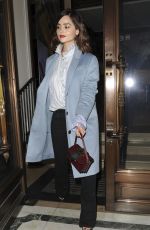 JENNA LOUISE COLEMAN at Burberry Celebrates ‘The Tale of Thomas Burberry’ in London 11/01/2016