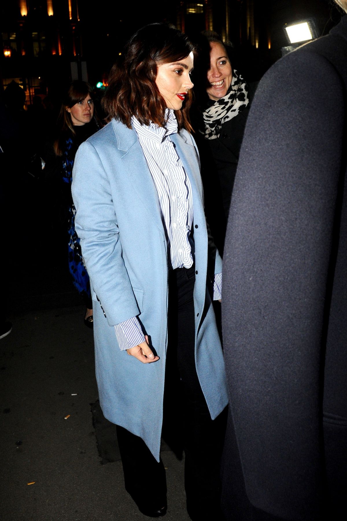 JENNA LOUISE COLEMAN at Burberry Celebrates ‘The Tale of Thomas ...