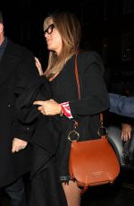 JENNIFER ANISTON at Chiltern Firehouse in London 11/21/2016