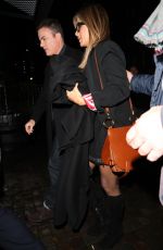 JENNIFER ANISTON at Chiltern Firehouse in London 11/21/2016