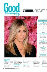 JENNIFER ANISTON in Good Housekeeping Magazine, December 2016