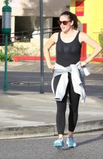 JENNIFER GARNER at Mornig Workout in Los Angeles 11/21/2016