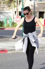 JENNIFER GARNER at Mornig Workout in Los Angeles 11/21/2016