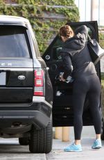 JENNIFER GARNER Heading to a Gym in Los Angeles 11/13/2016