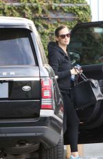JENNIFER GARNER Heading to a Gym in Los Angeles 11/13/2016