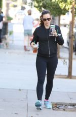 JENNIFER GARNER in Tights Out in Los Angeles 11/07/2016
