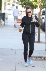 JENNIFER GARNER in Tights Out in Los Angeles 11/07/2016