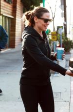JENNIFER GARNER Out for Morning Coffee in Los Angeles 11/26/2016