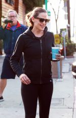 JENNIFER GARNER Out for Morning Coffee in Los Angeles 11/26/2016