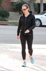 JENNIFER GARNER Out for Morning Coffee in Los Angeles 11/26/2016