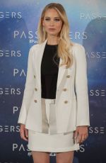 JENNIFER LAWRENCE at Passengers Photocall in Madrid 11/30/2016