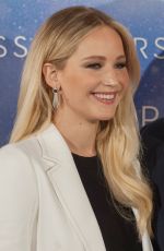 JENNIFER LAWRENCE at Passengers Photocall in Madrid 11/30/2016