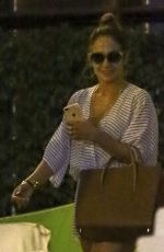 JENNIFER LOPEZ Leaves a Spa in Miami 11/28/2016