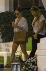 JENNIFER LOPEZ Leaves a Spa in Miami 11/28/2016