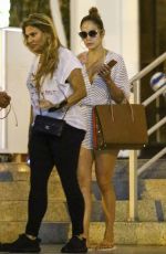 JENNIFER LOPEZ Leaves a Spa in Miami 11/28/2016