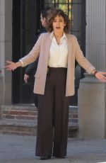 JENNIFER LOPEZ on the Set of 