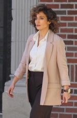JENNIFER LOPEZ on the Set of 