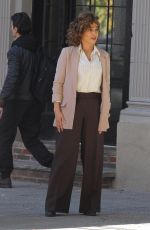 JENNIFER LOPEZ on the Set of 